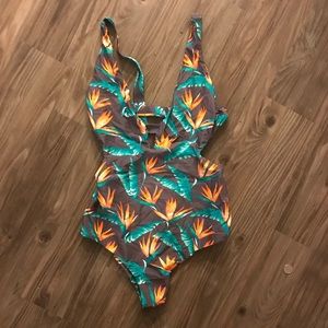 Tori Praver one piece swimsuit